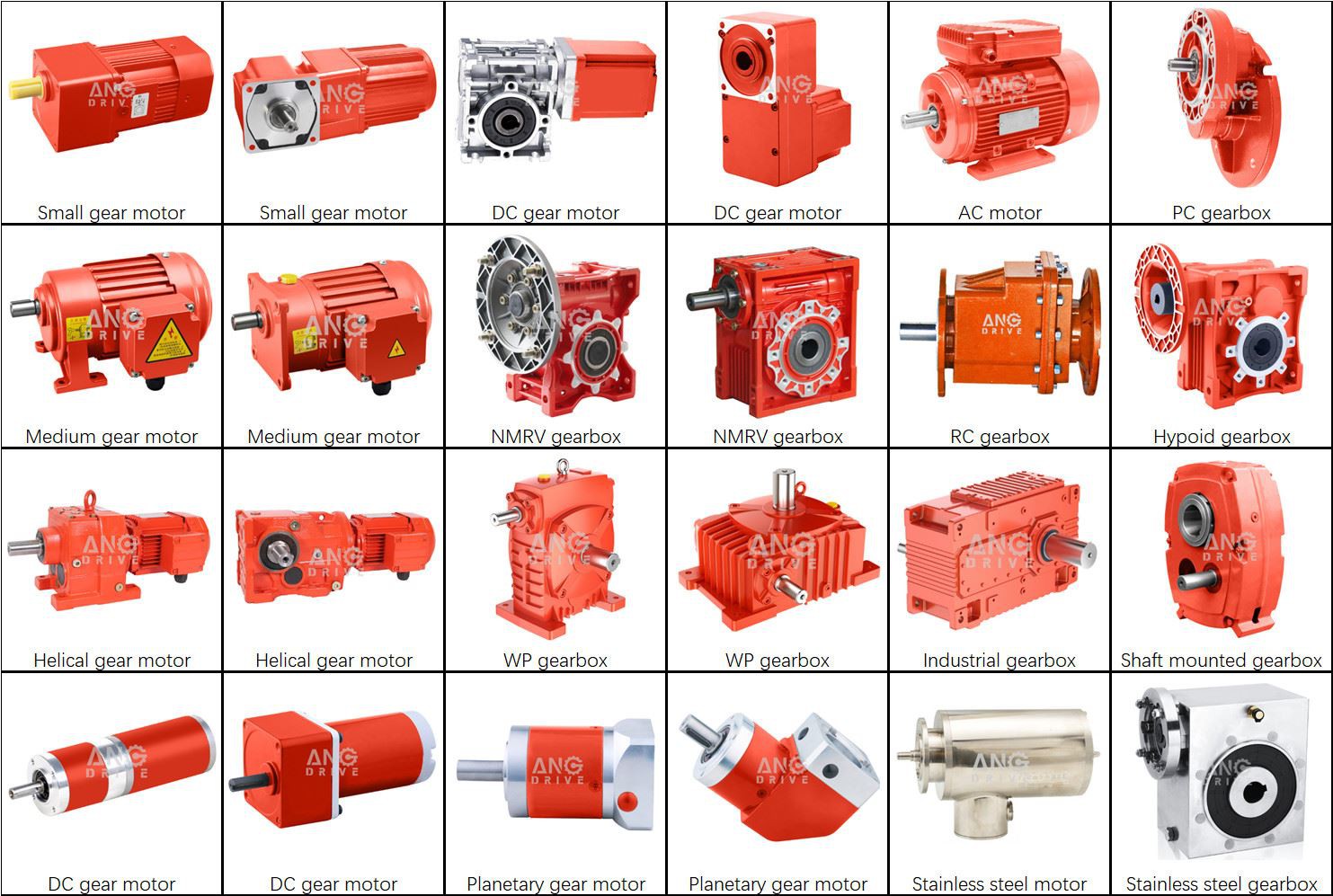 gearbox and motors